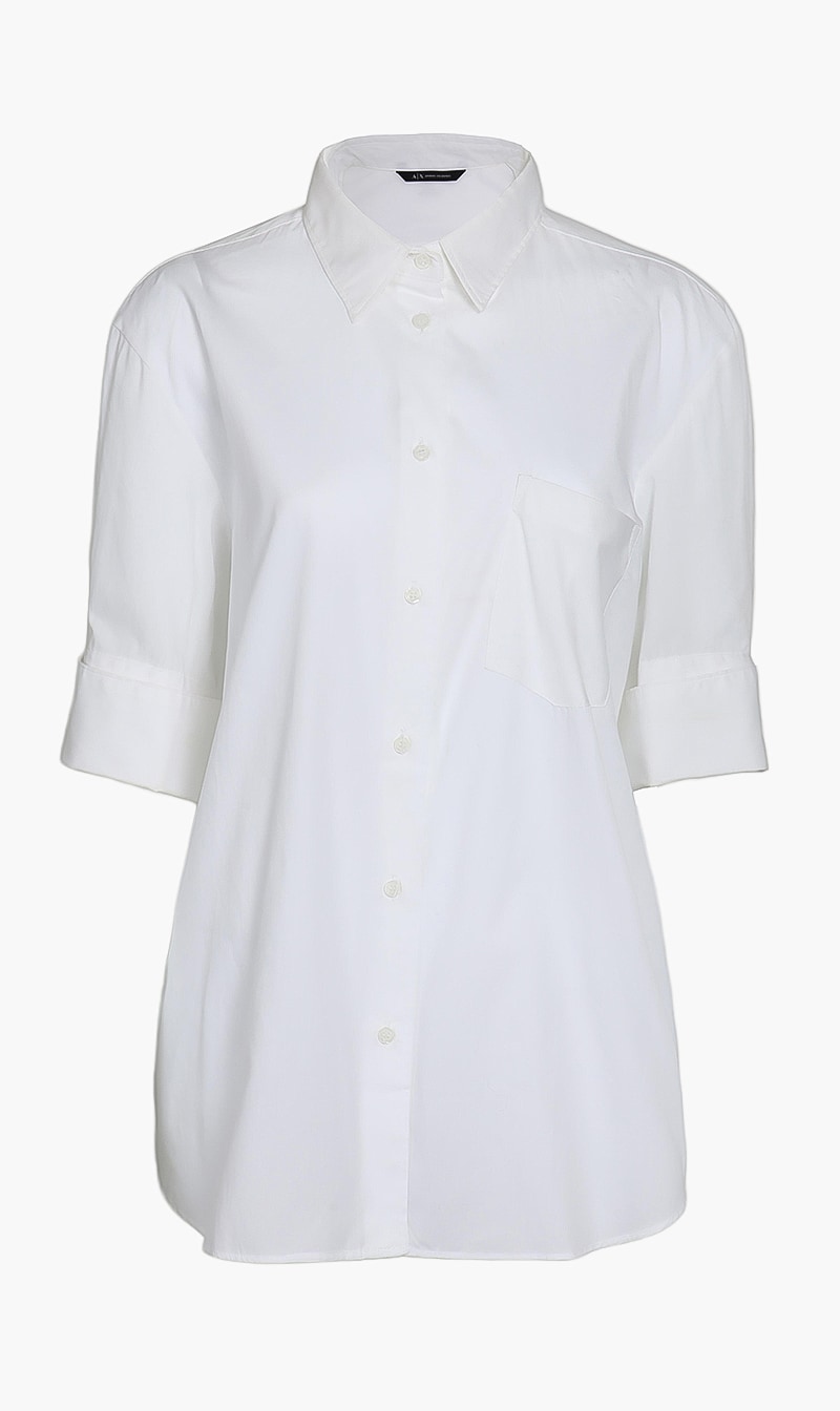 

Cuffed Sleeves Shirt