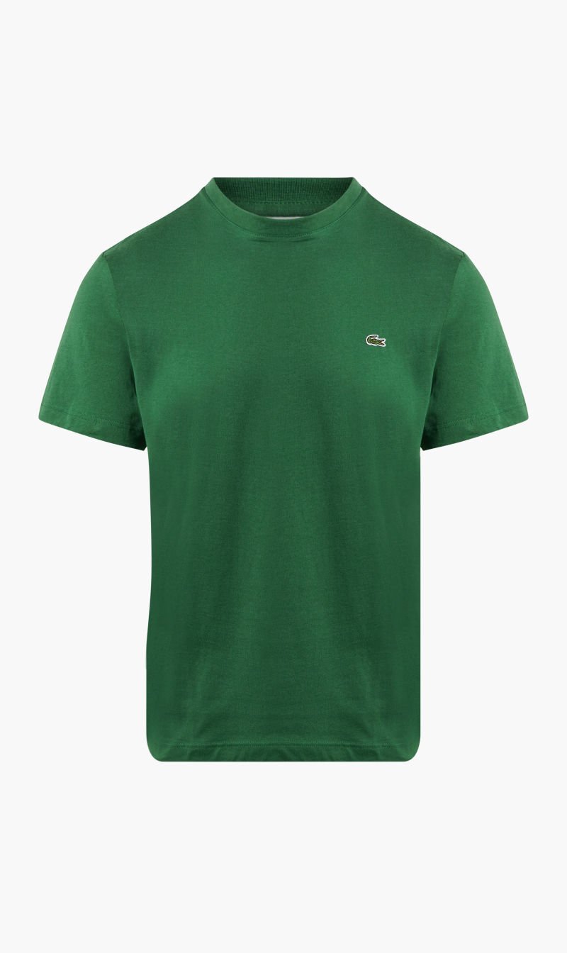 

Lacoste Green Short Sleeved Crew Neck Tee-shirt for Men | The Deal Outlet