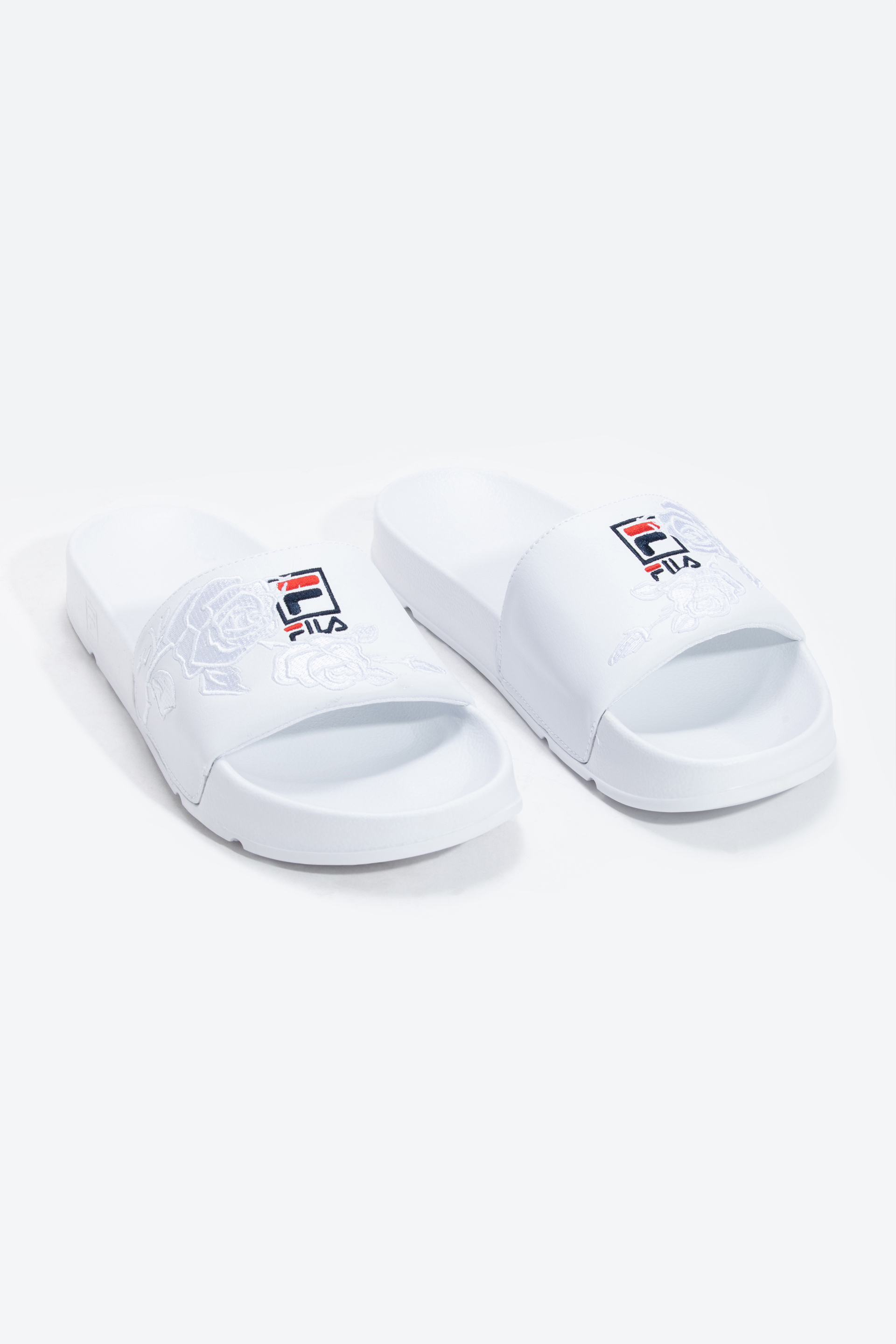 

Fila Drifter Embroidery Slides