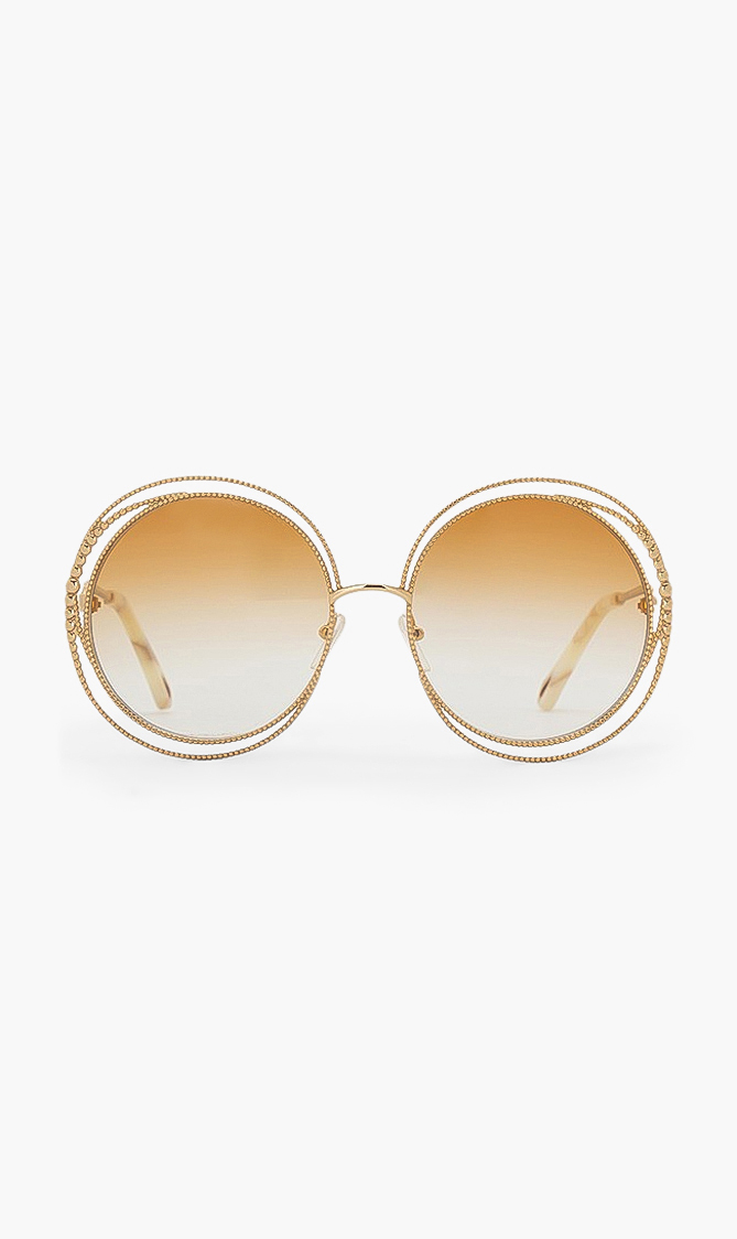 

Chloe Carlina Chain Oversized Sunglasses