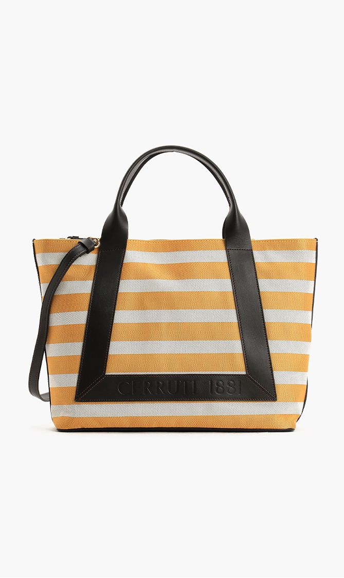 

CERRUTI Bejo Stripes Tote Bag