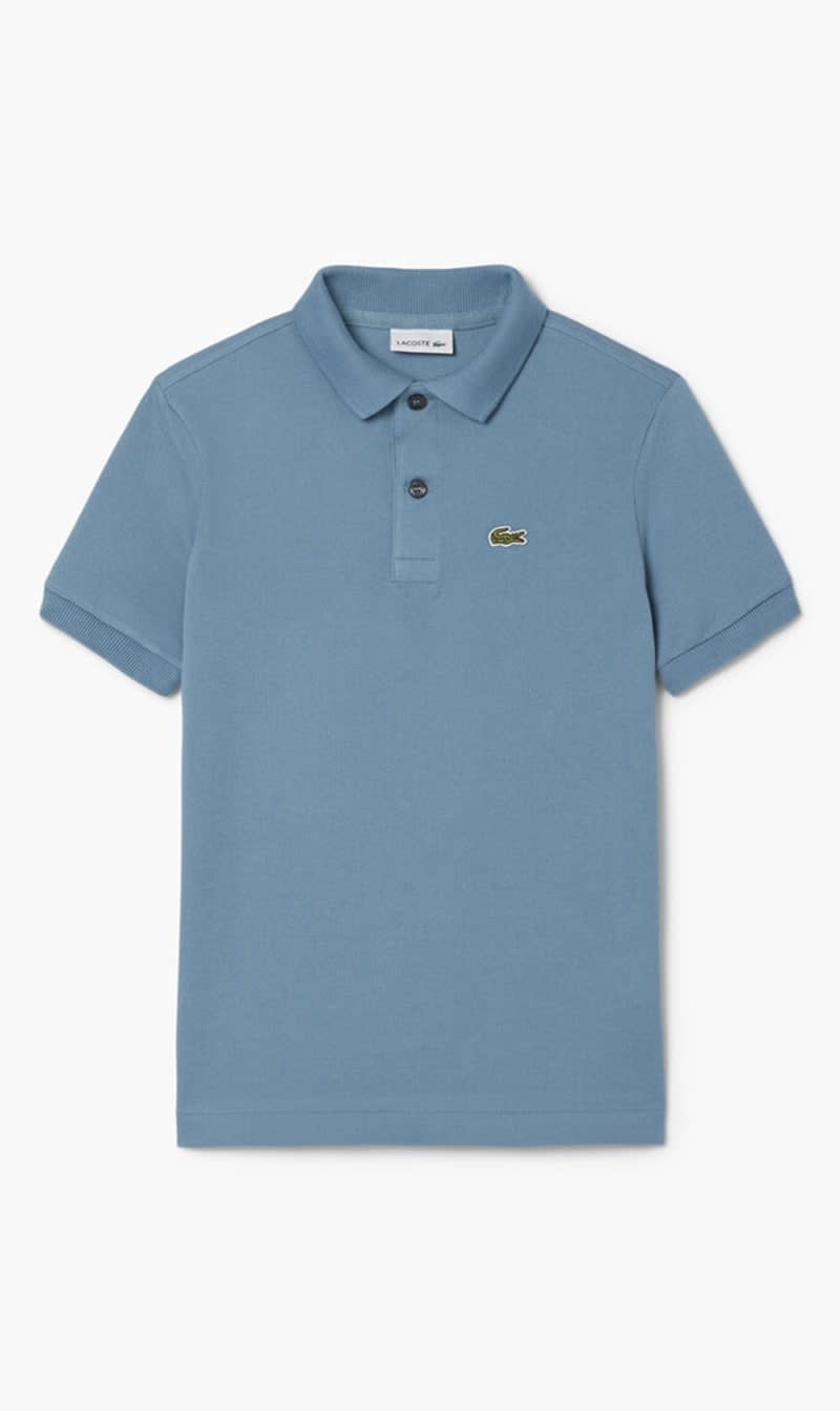 

Lacoste Grey Petit Pique Polo Shirt for Boys | The Deal Outlet
