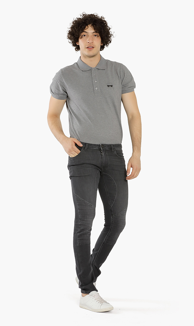 

Washed Stretch Fit Jeans