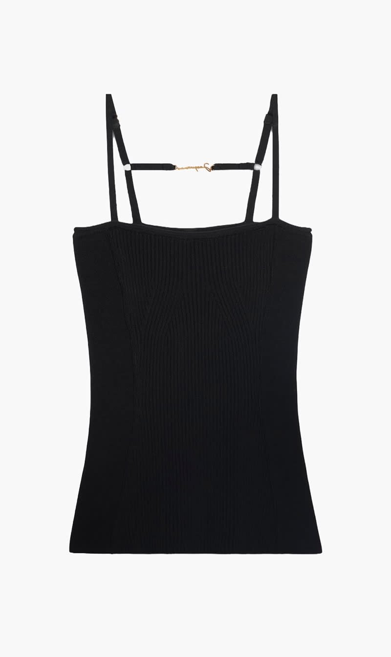 

Jacquemus Black Le Haut Sierra Top for Women | The Deal Outlet