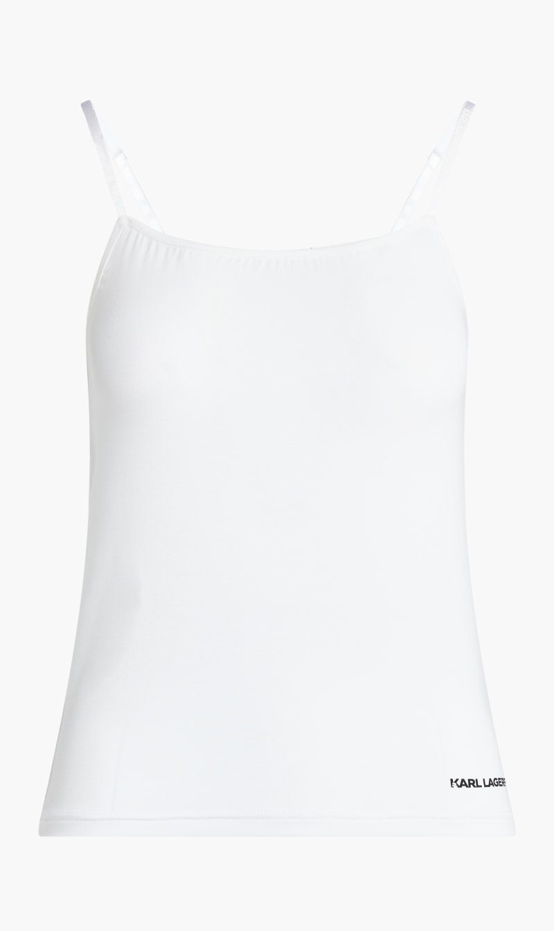 

Karl lagerfeld logo singlet | the deal outlet, White