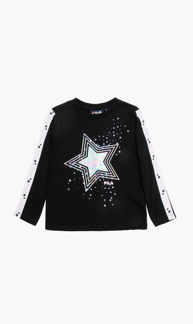 

Fila Black Santana Tshirt for Girls | The Deal Outlet