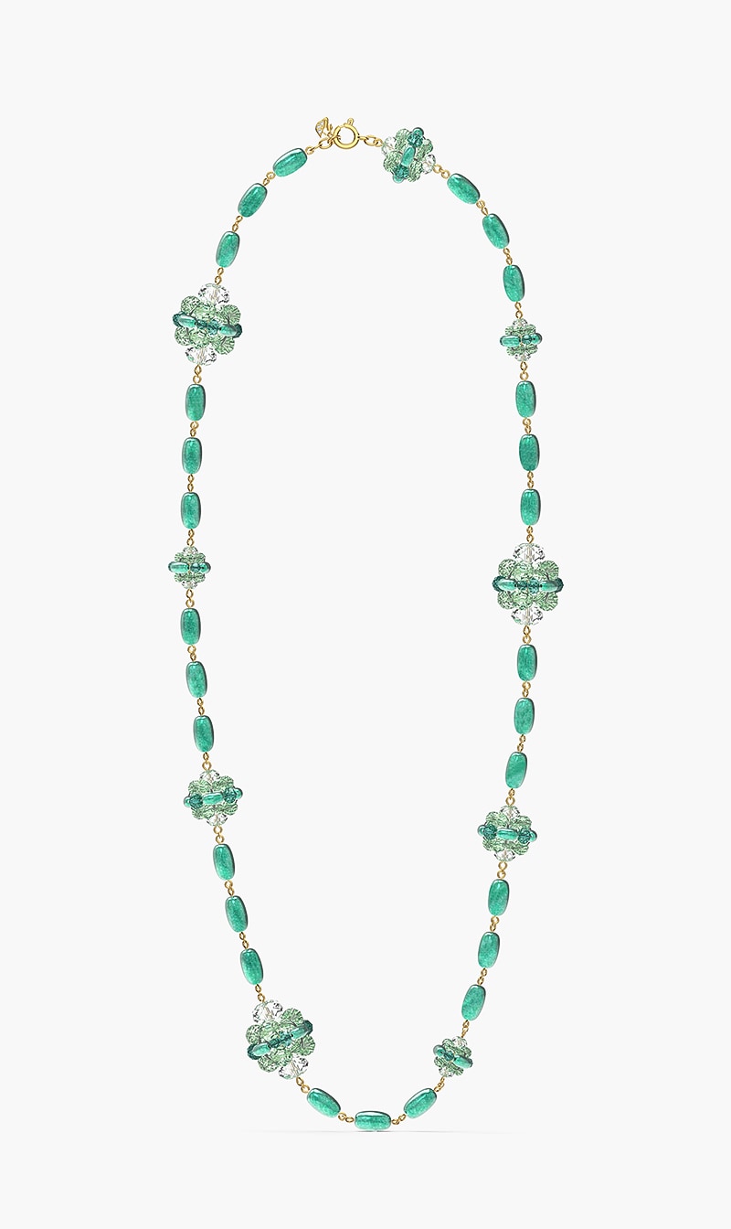 

Swarovski Somnia Necklace, Green, Gold-tone Plated