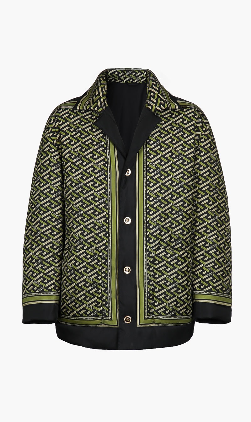 

Technical Twill Monogram Jacket, Green