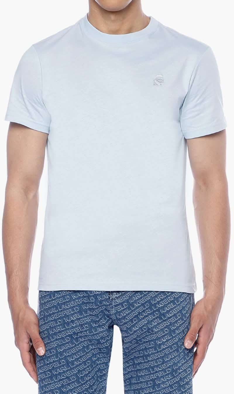 

Karl Lagerfeld Blue Kameo Logo T-shirt for Men | The Deal Outlet