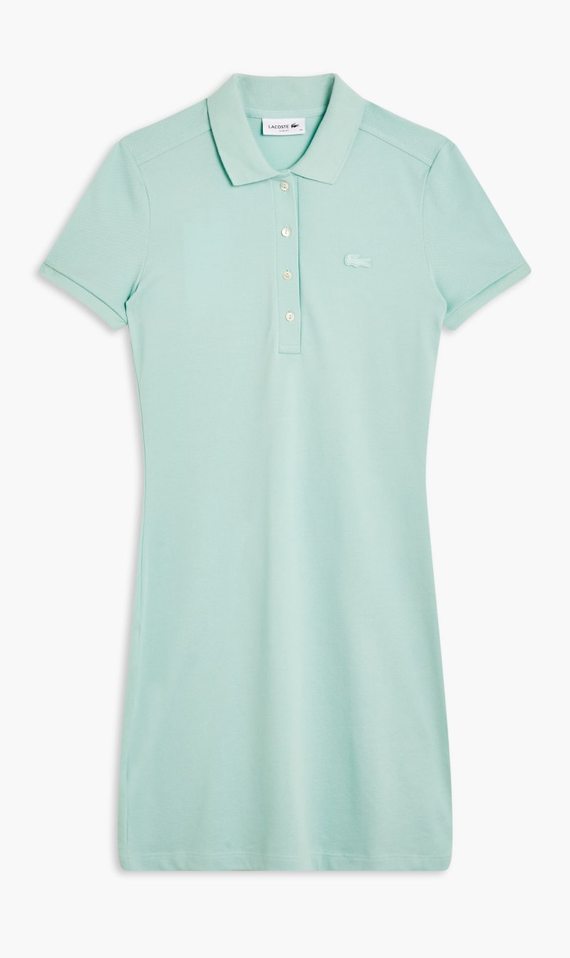 

Slim Fit Polo Dress, Green