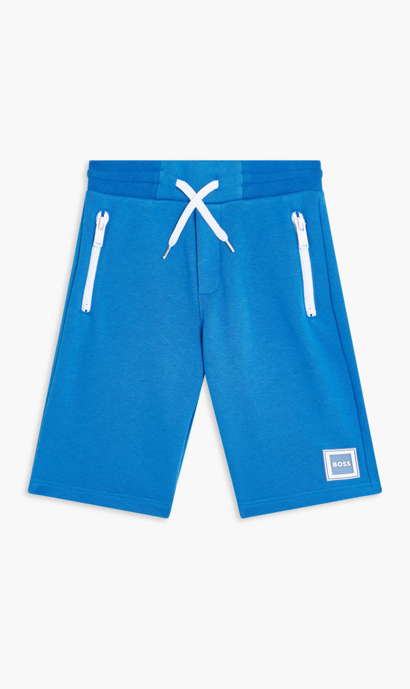 

Hugo Boss Blue Bermuda Shorts for Boys | The Deal Outlet