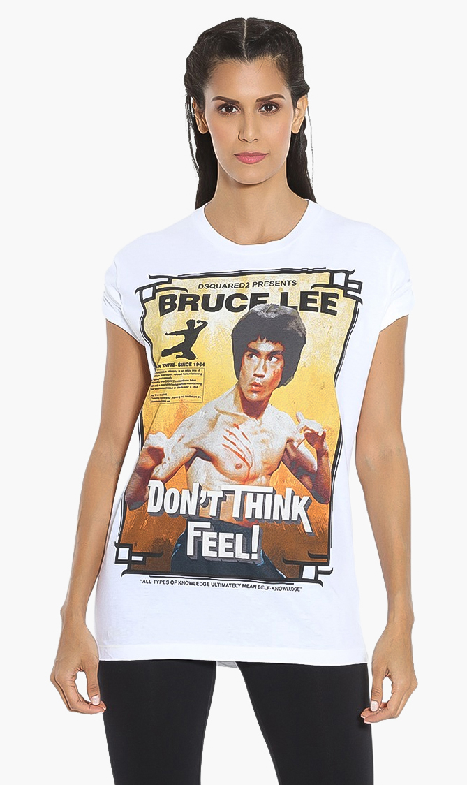 

DSQUARED2 Bruce Lee Print T-shirt