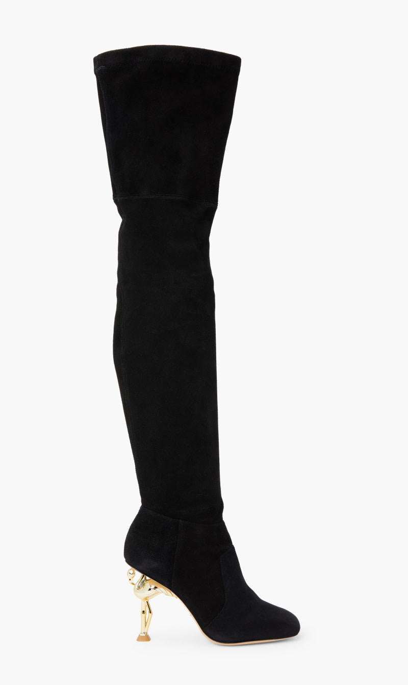 

Flo Flamingo Otk Boot, Black