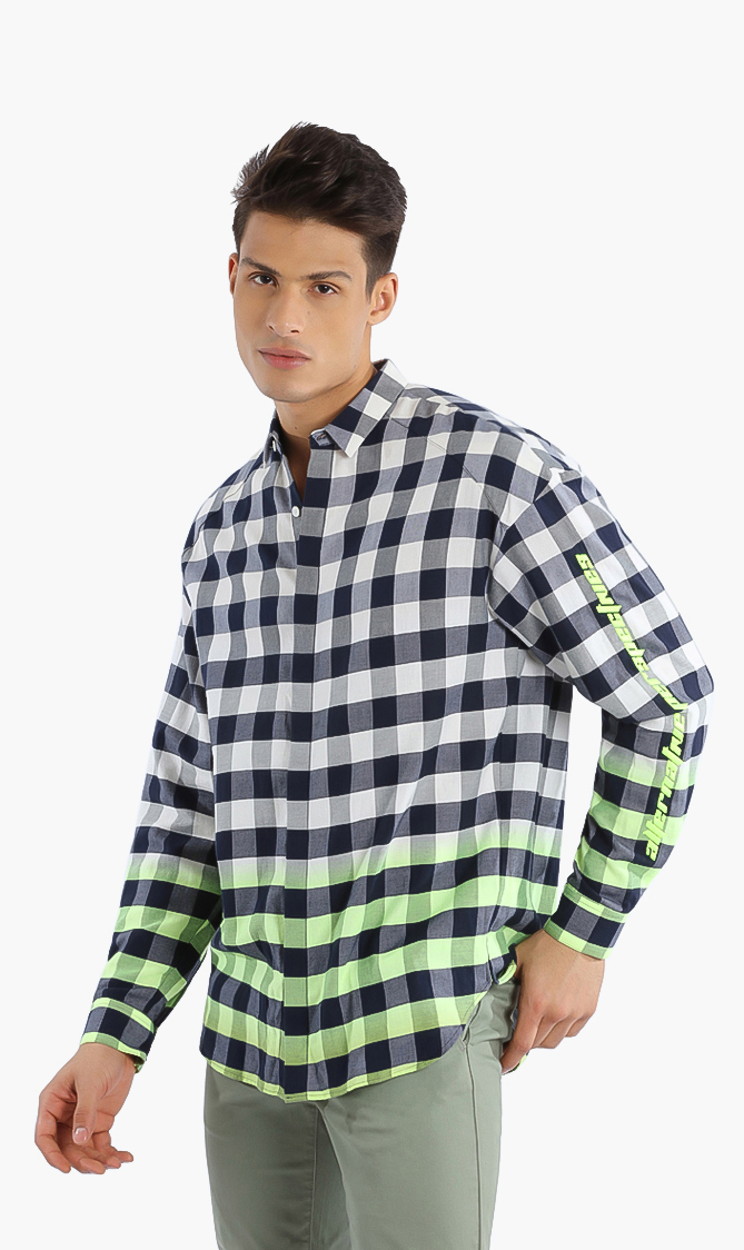 

Juun.j Checkered Long Sleeves Shirt