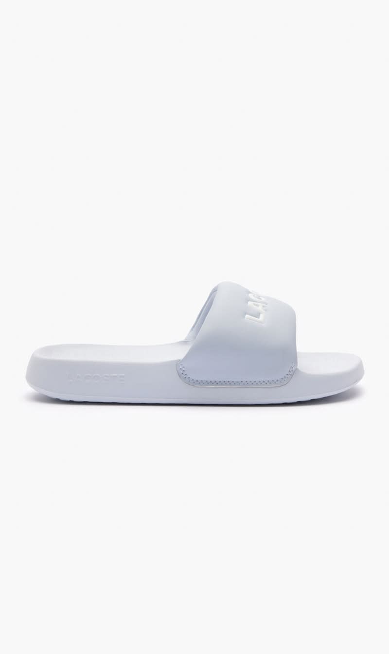 

Lacoste Blue Serve Slide 10 124 2 Cfa for Women | The Deal Outlet