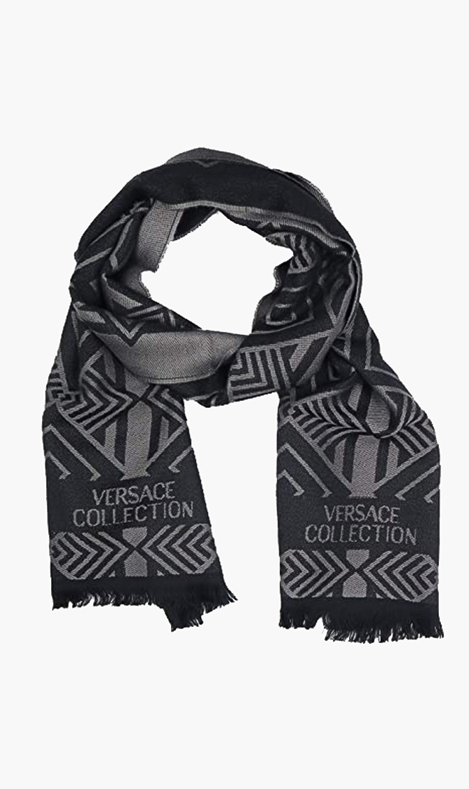 

VERSACE Geometric Scarf