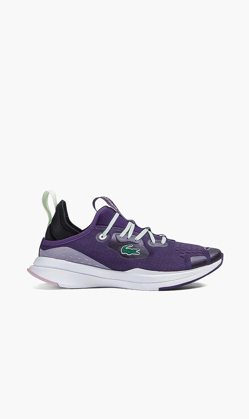 

Lacoste Purple Run Spin Lace Sneakers for Women | The Deal Outlet