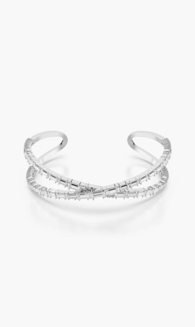 

Swarovski Silver Hyperbola Cuff for Women | The Deal Outlet