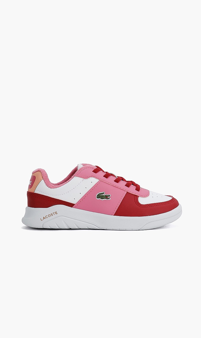 

Lacoste Pink Game Advance Lace Sneakers for Boys | The Deal Outlet