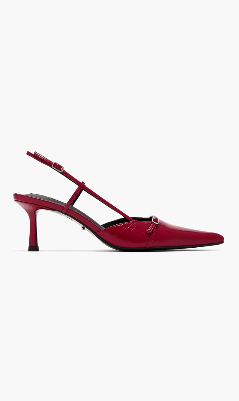 

Tony Bianco Red Quella Slingback Pumps for Women | The Deal Outlet