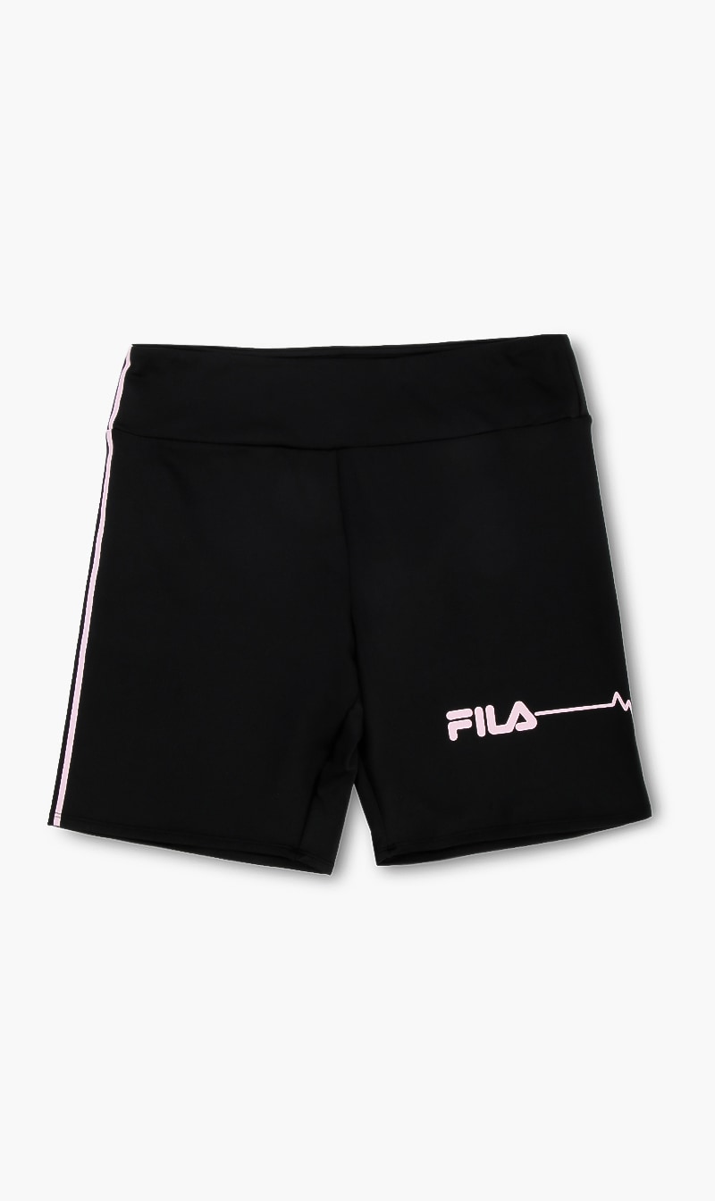 

Fila Black Heart Beat Bicycle Shorts for Women | The Deal Outlet