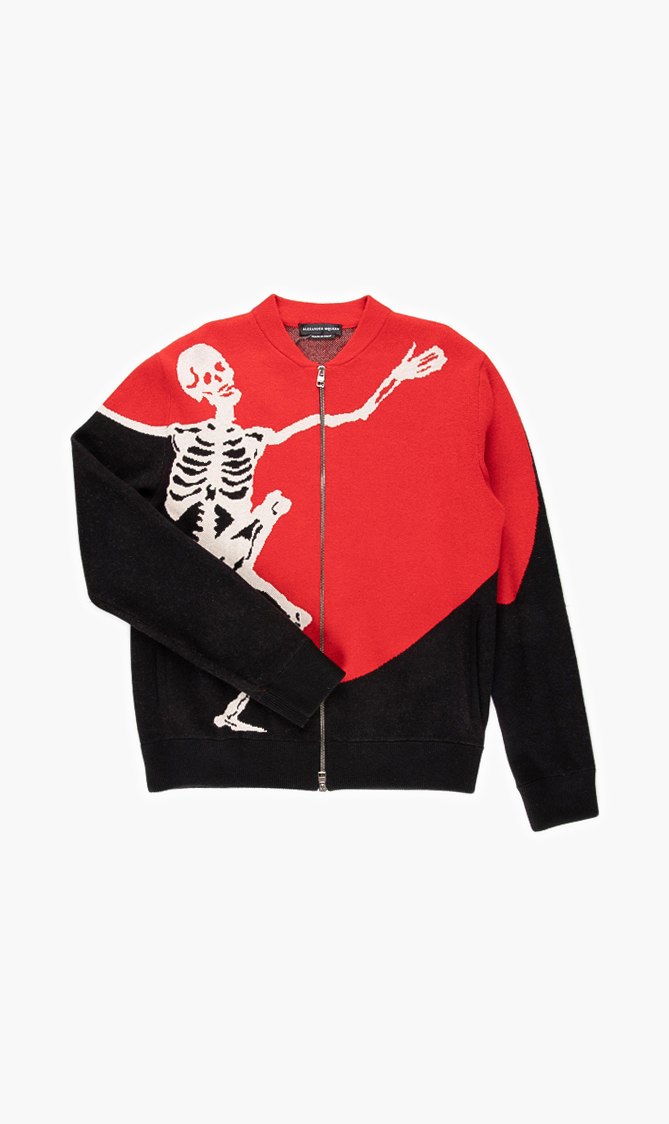 

ALEXANDER MCQUEEN Skeleton Wool Jacket