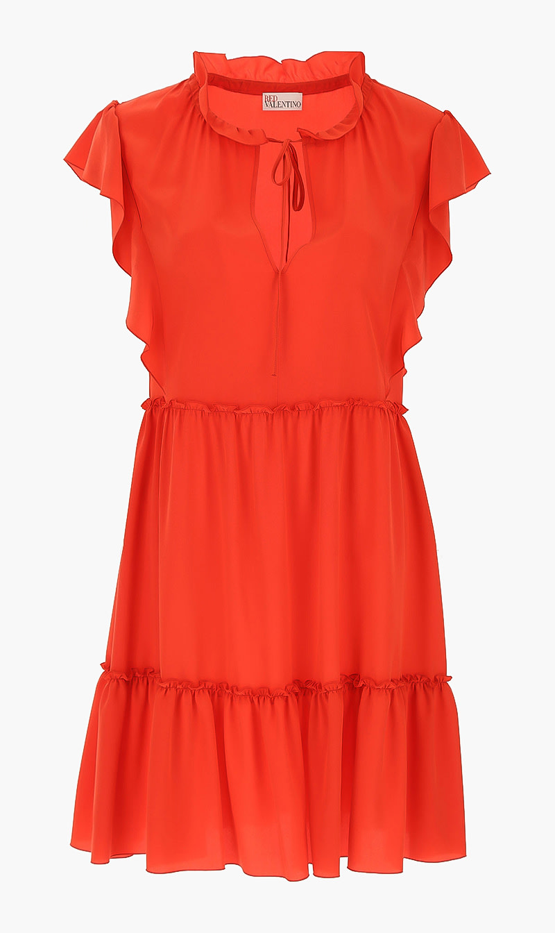 

Ruffle Neck Dress
