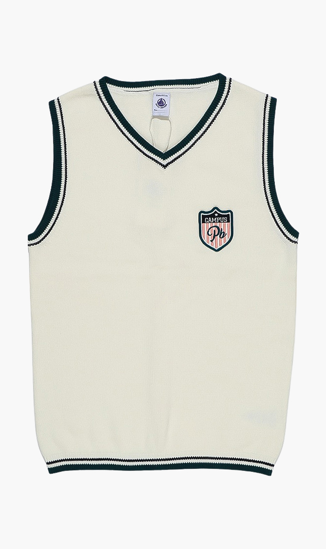 

Cotton Sleeveless Jumper