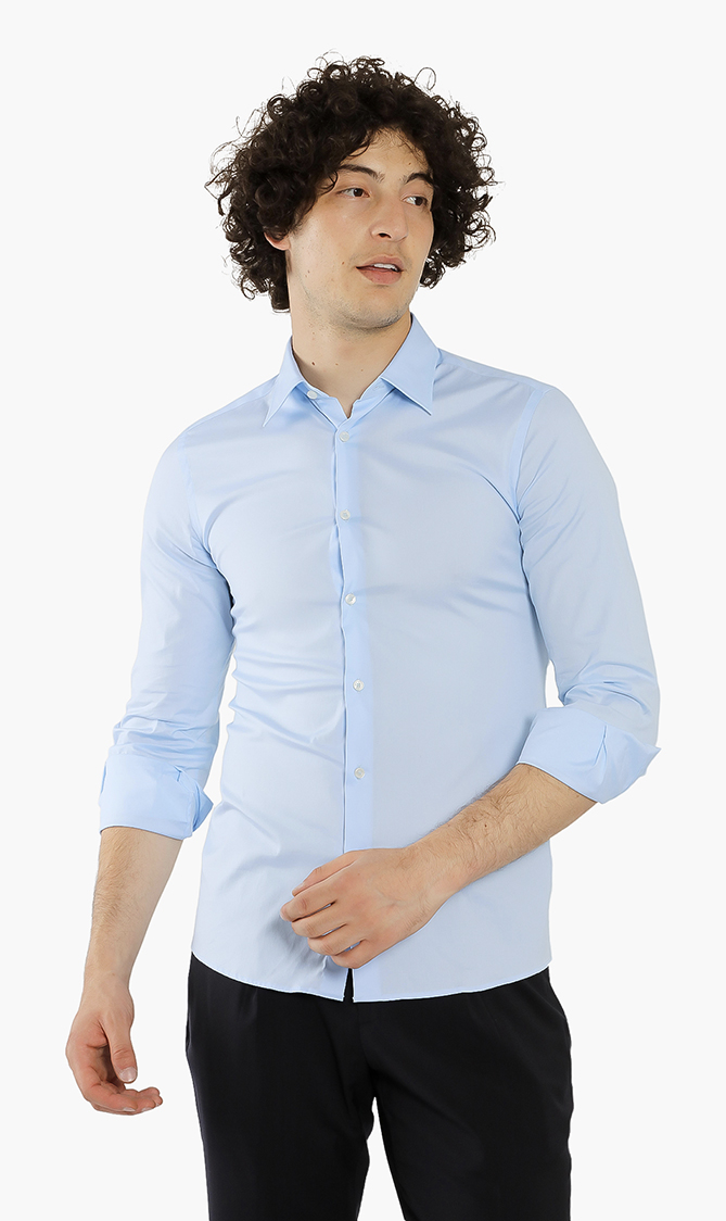 

Pal Zileri Plain Long Sleeves Shirt