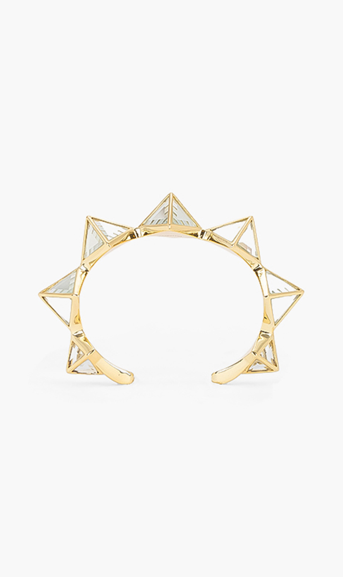 

Isharya Pyramid Mirror Cuff