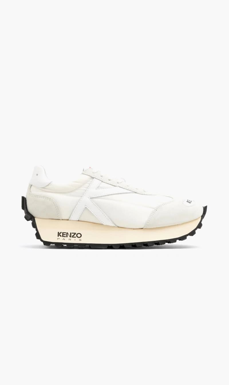 

Kenzo White Kenzosmile Run Low Top Sneaker for Men | The Deal Outlet