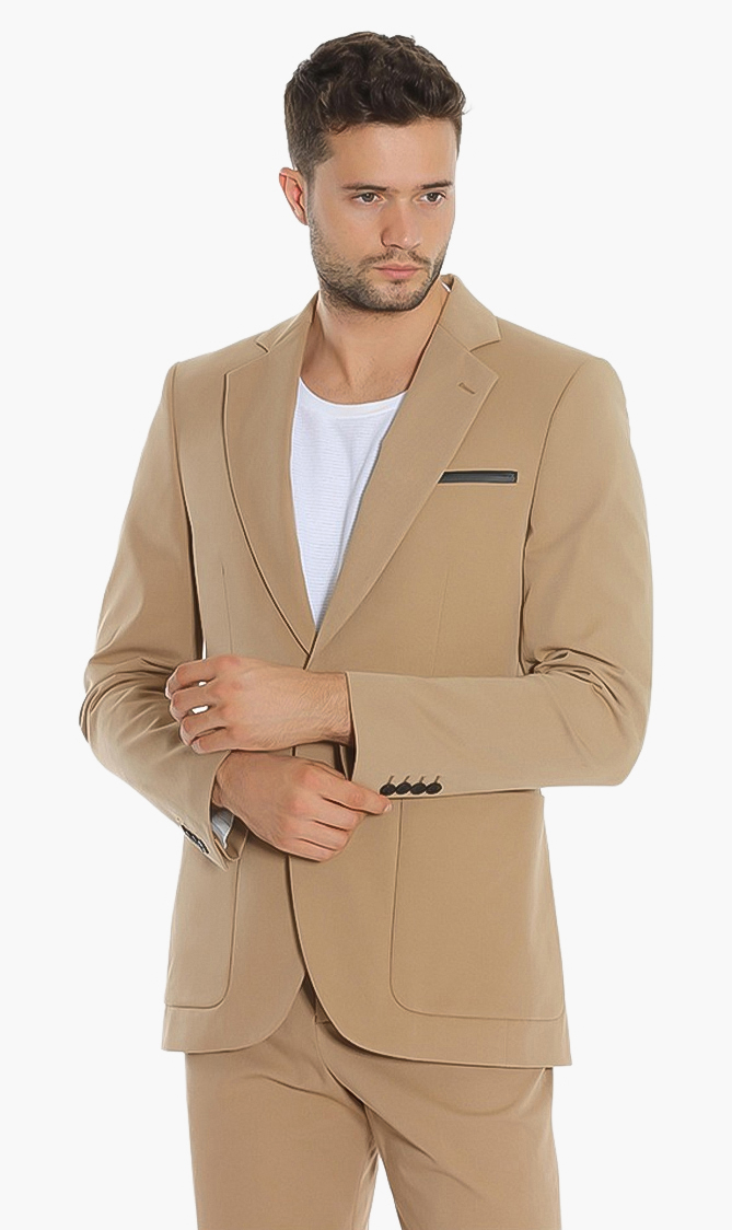 

Slim Fit Cotton Blazer