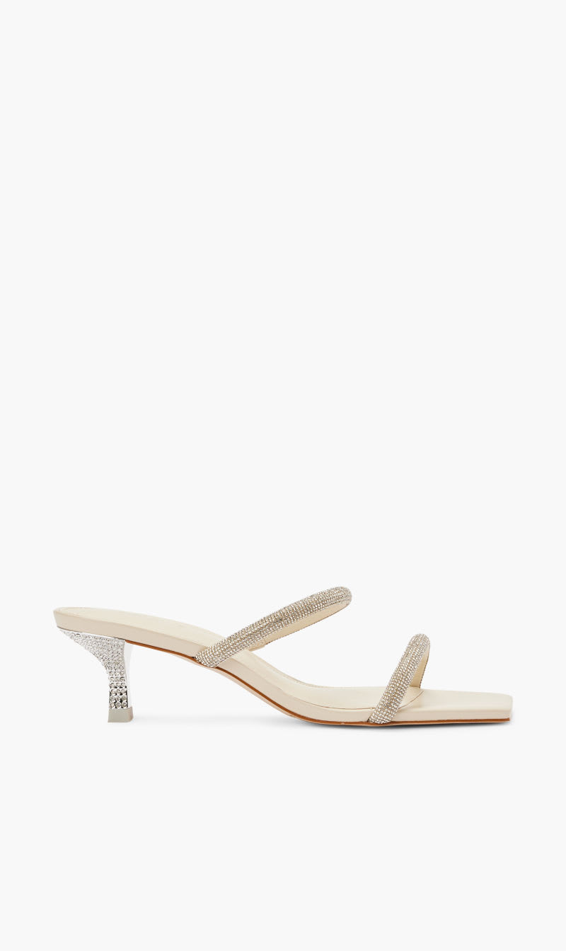 

Cult Gaia White Nami Sandal for Women | The Deal Outlet