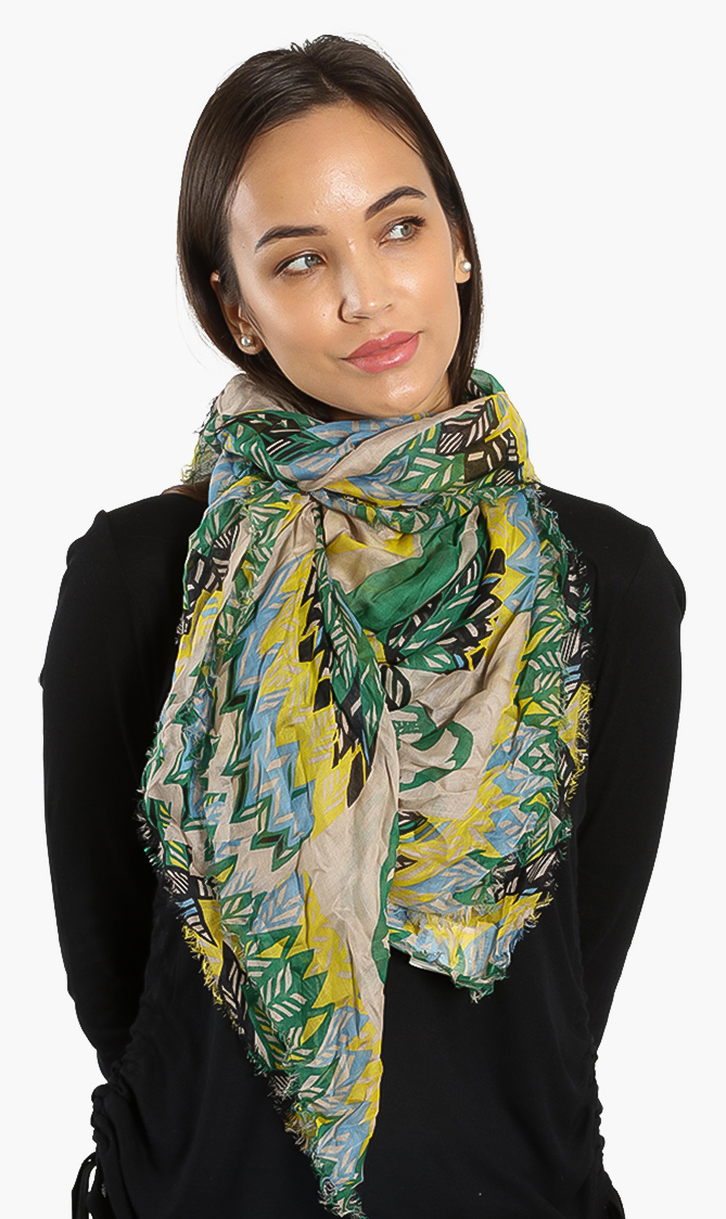 

Zadig & Voltaire Kerry Feather Butterfly Square Scarves