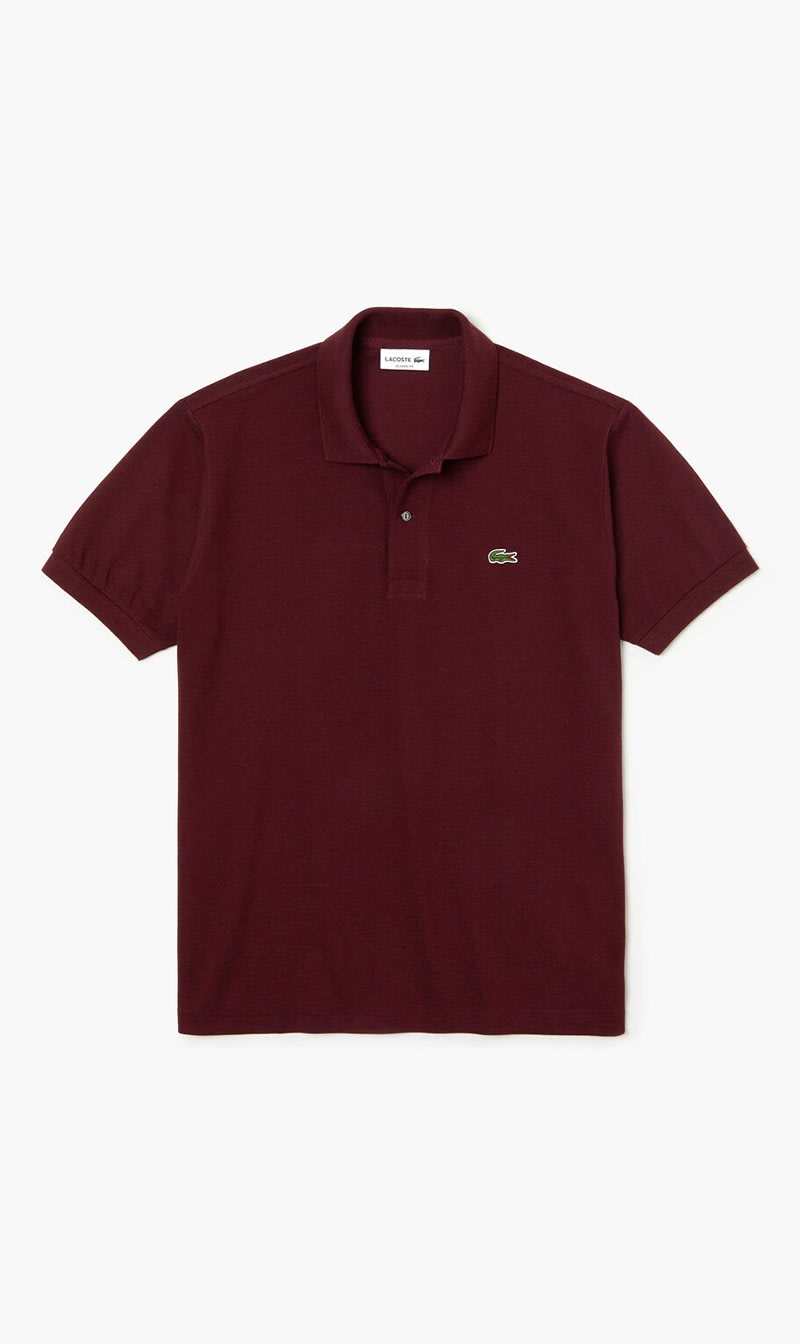 

Lacoste Red Classic Fit L.12.12 Marl Polo Shirt for Men | The Deal Outlet