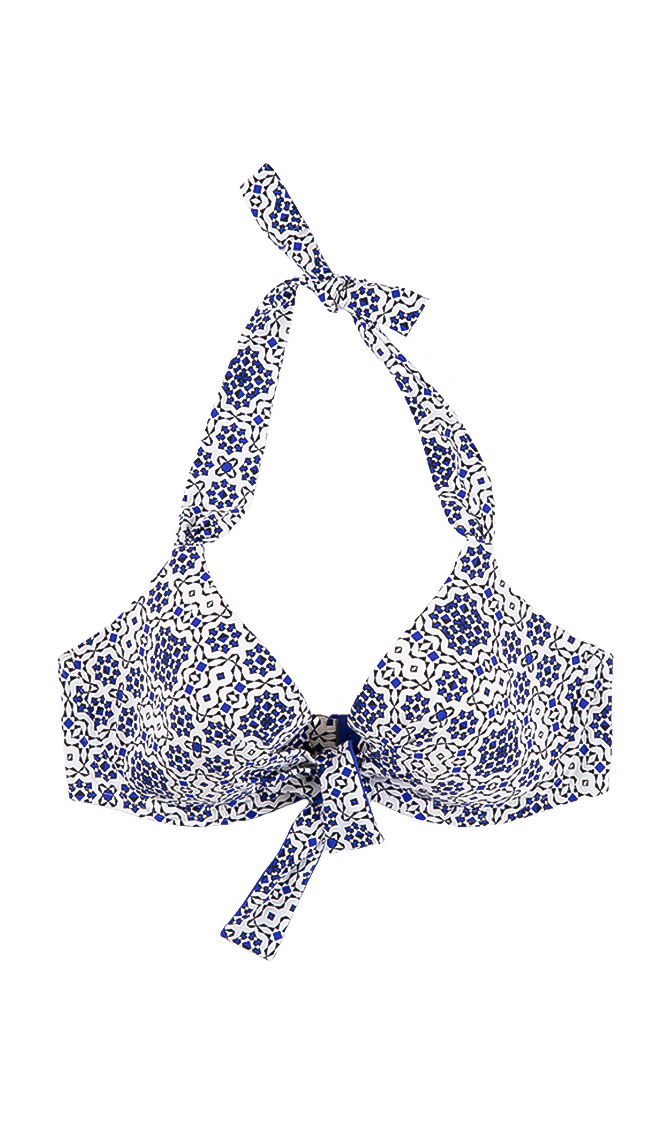 

Chantelle Baleares Balconnet Underwire Halter Bikini Top