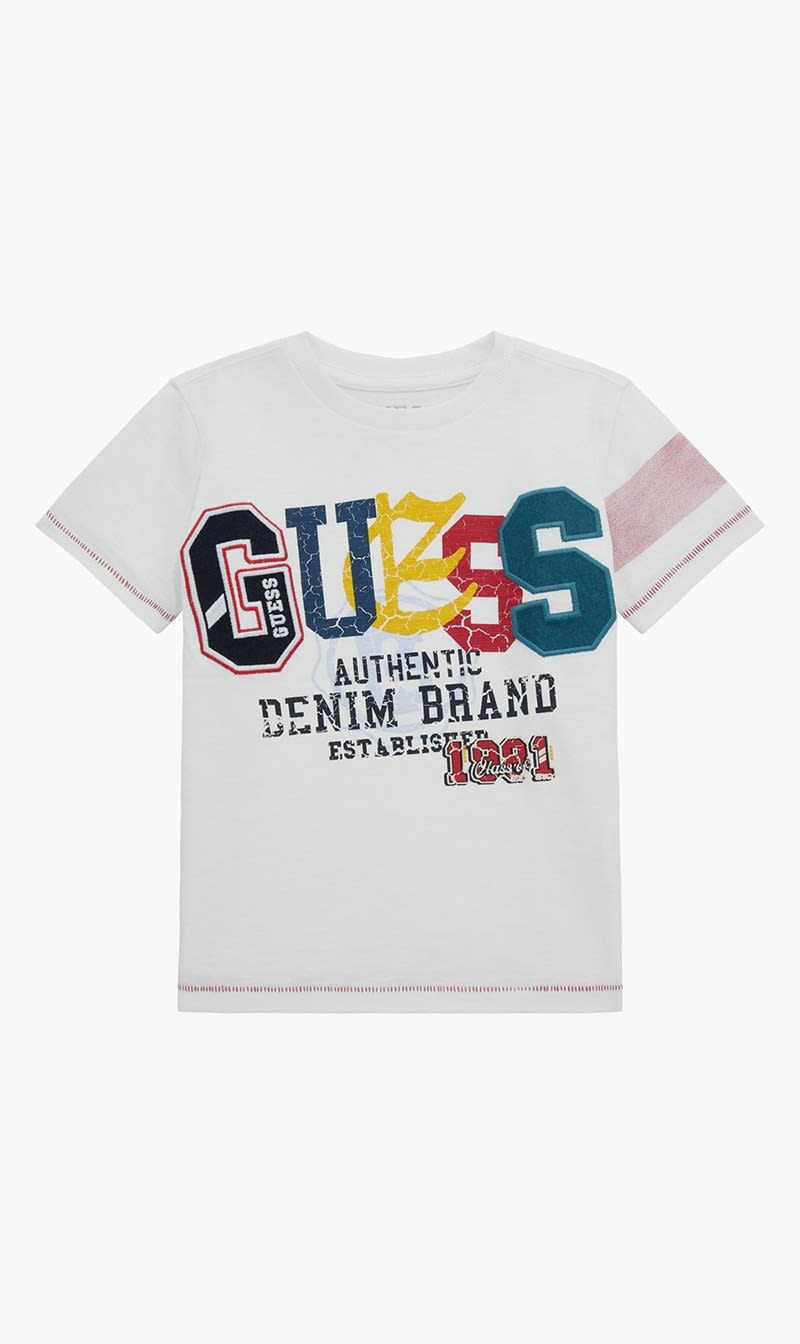 

Guess White Ss T-shirt for Boys | The Deal Outlet