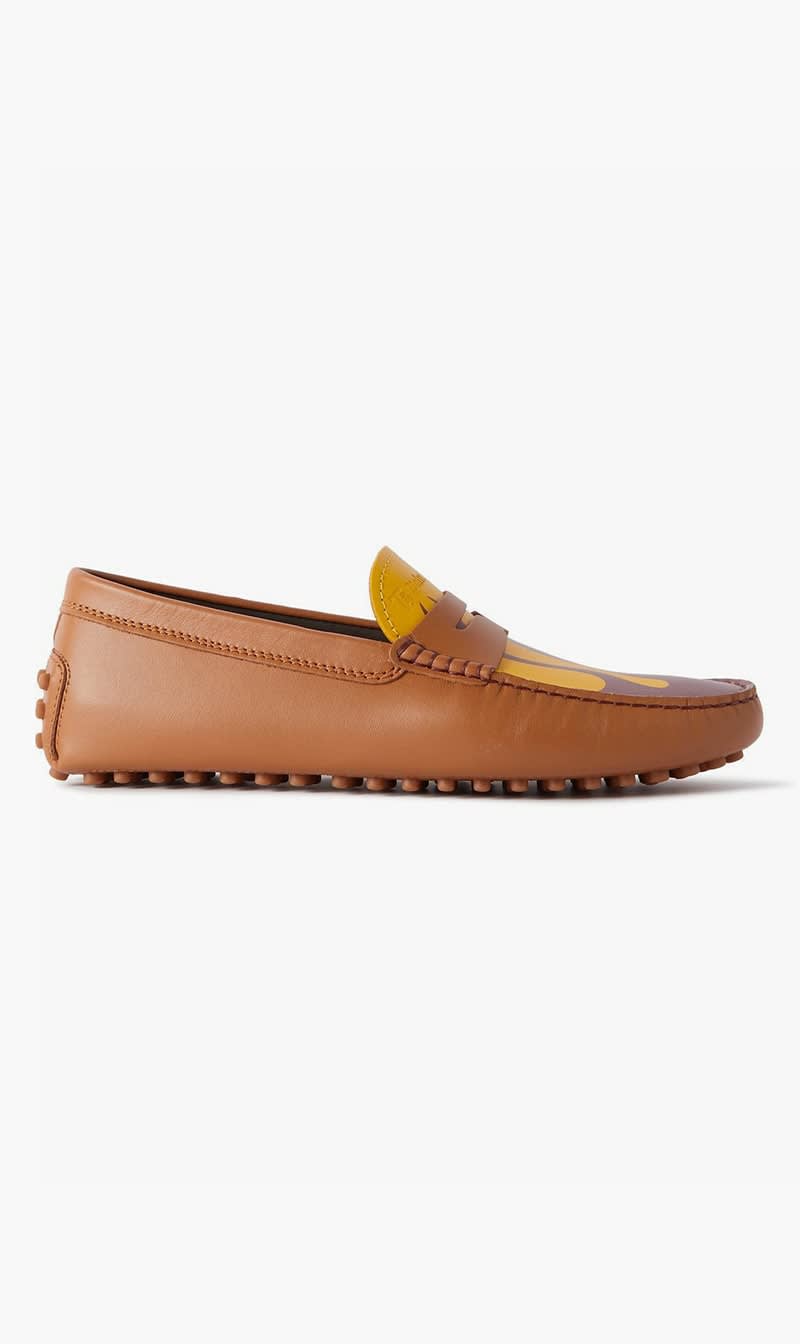 

Tod's Brown Mocassino Flame Gommini 00g for Women | The Deal Outlet