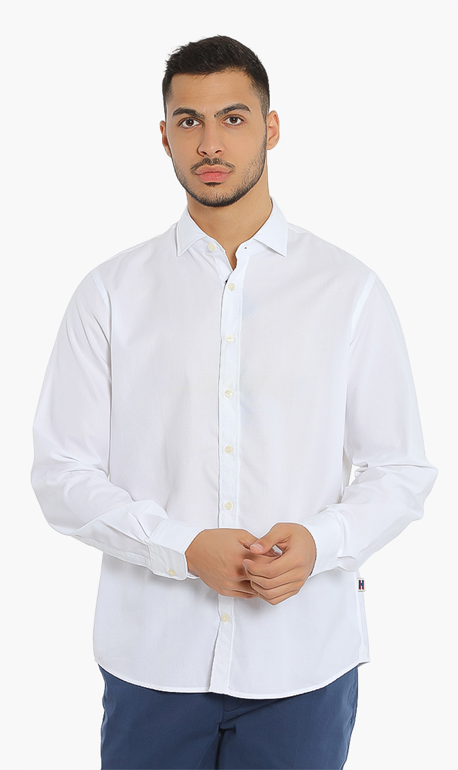 

Hackett London Diamond Texture Classic Fit Shirt