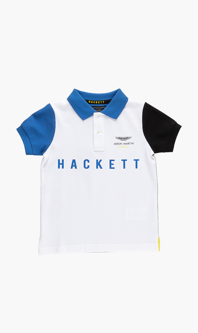 

Hackett London Aston Martin Racing Colorblock Polo