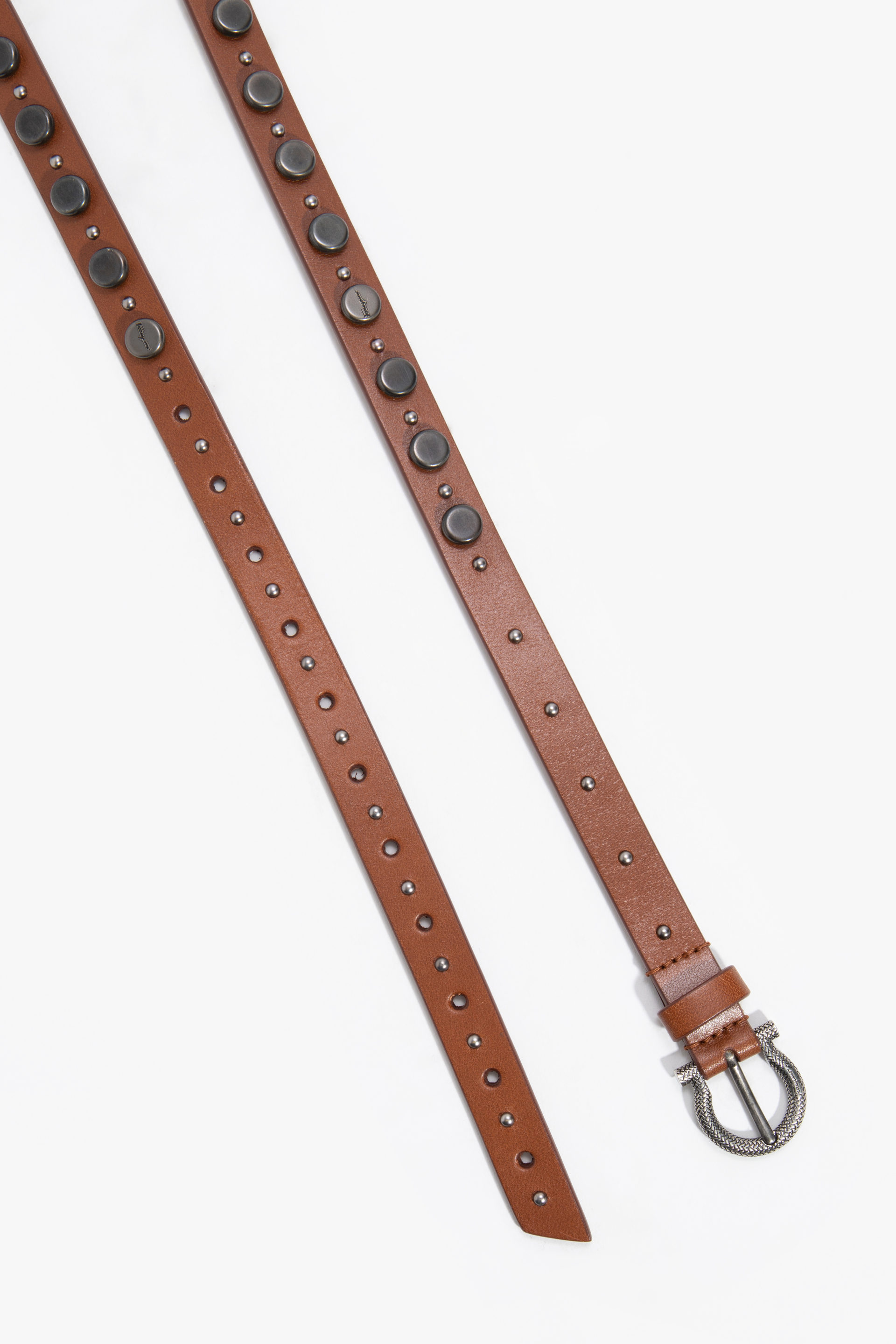 

Salvatore Ferragamo Studded Belt