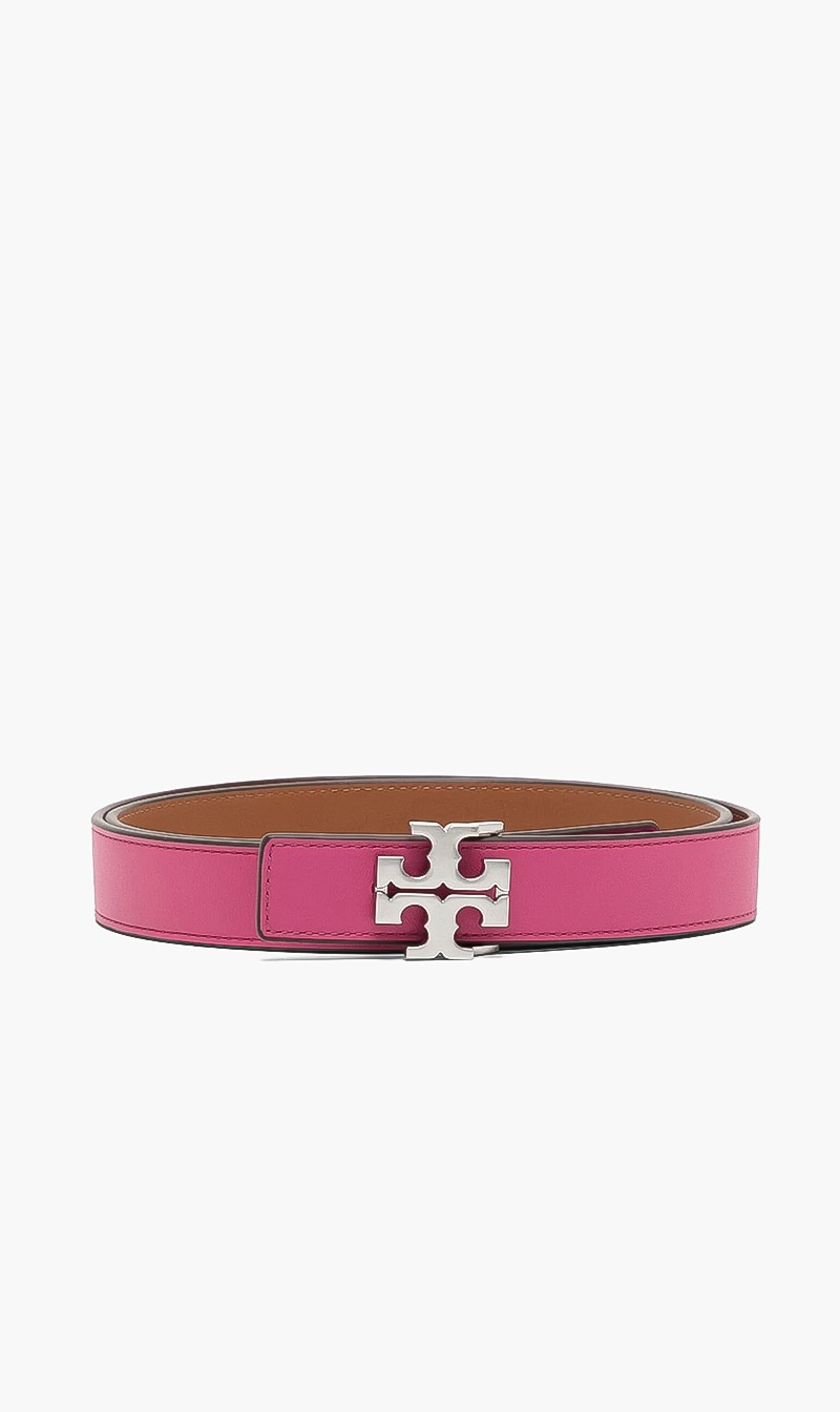 

1 Inch Eleanor Pebbled Texture Belt, Pink