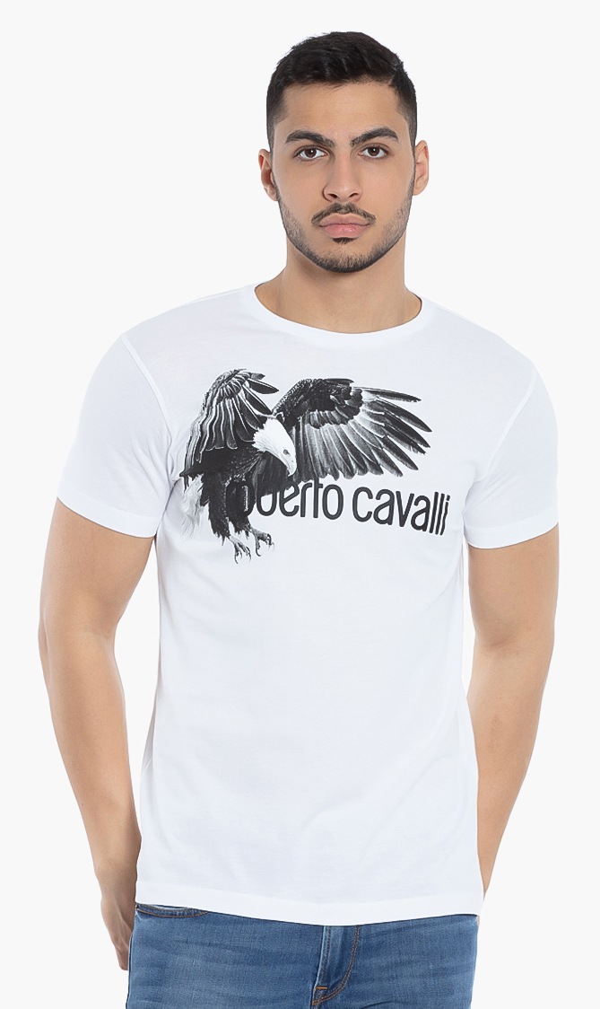 

Roberto Cavalli Eagle Print T-shirt