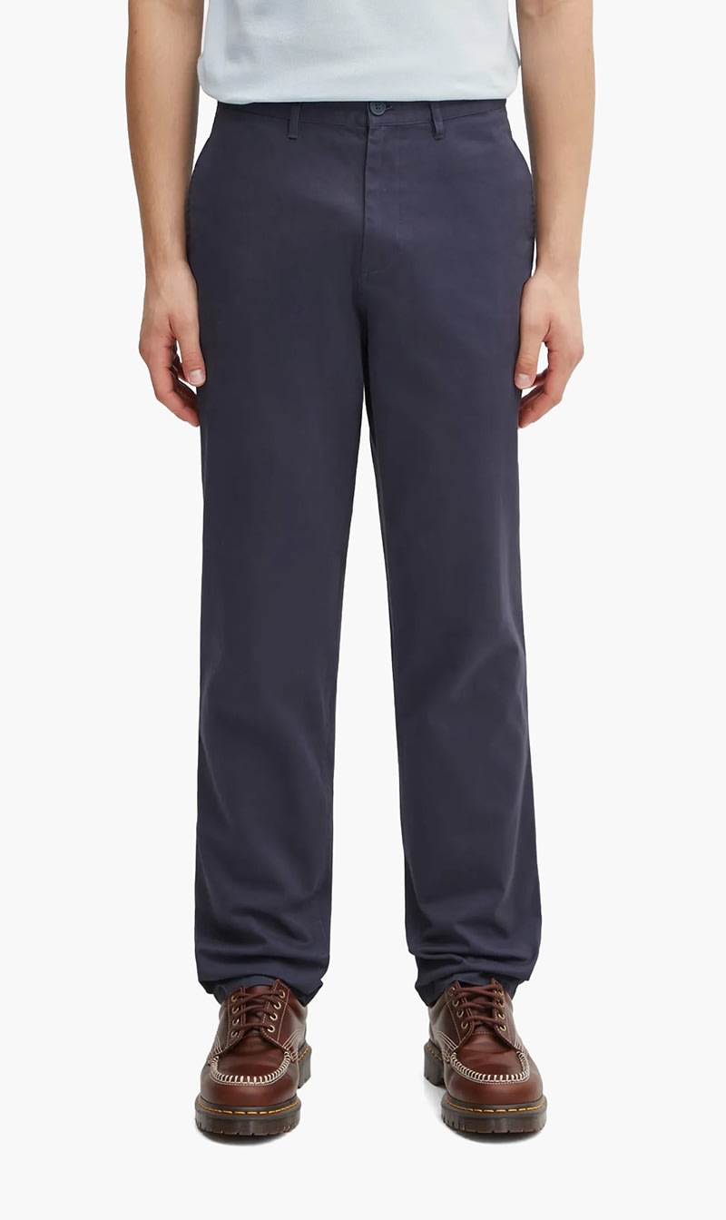 

Fred Perry Blue Cotton Trousers for Men | The Deal Outlet
