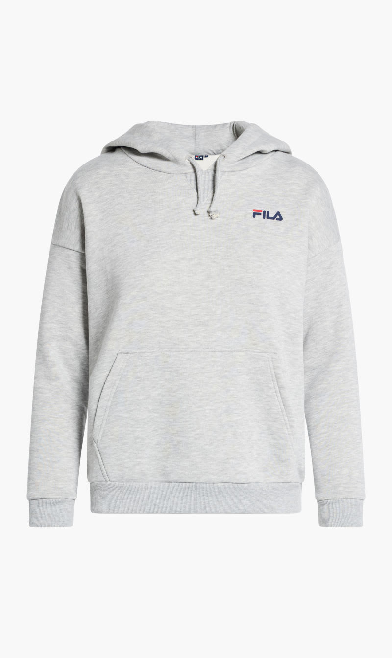 

Fila Grey Betina Hooded Sweat_ Bbfleece for Women | The Deal Outlet