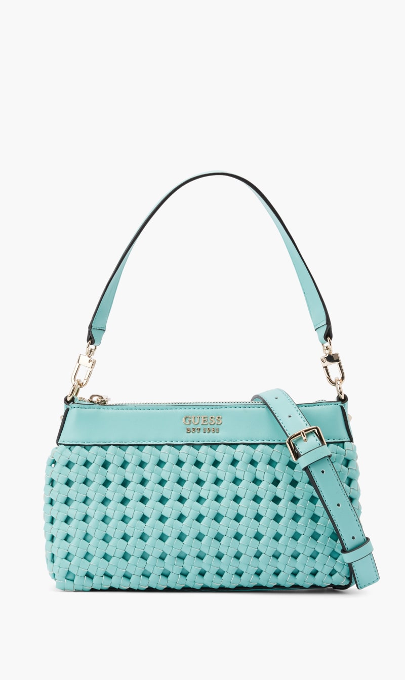 

Sicilia Top Zip Shoulder Bag, Brown