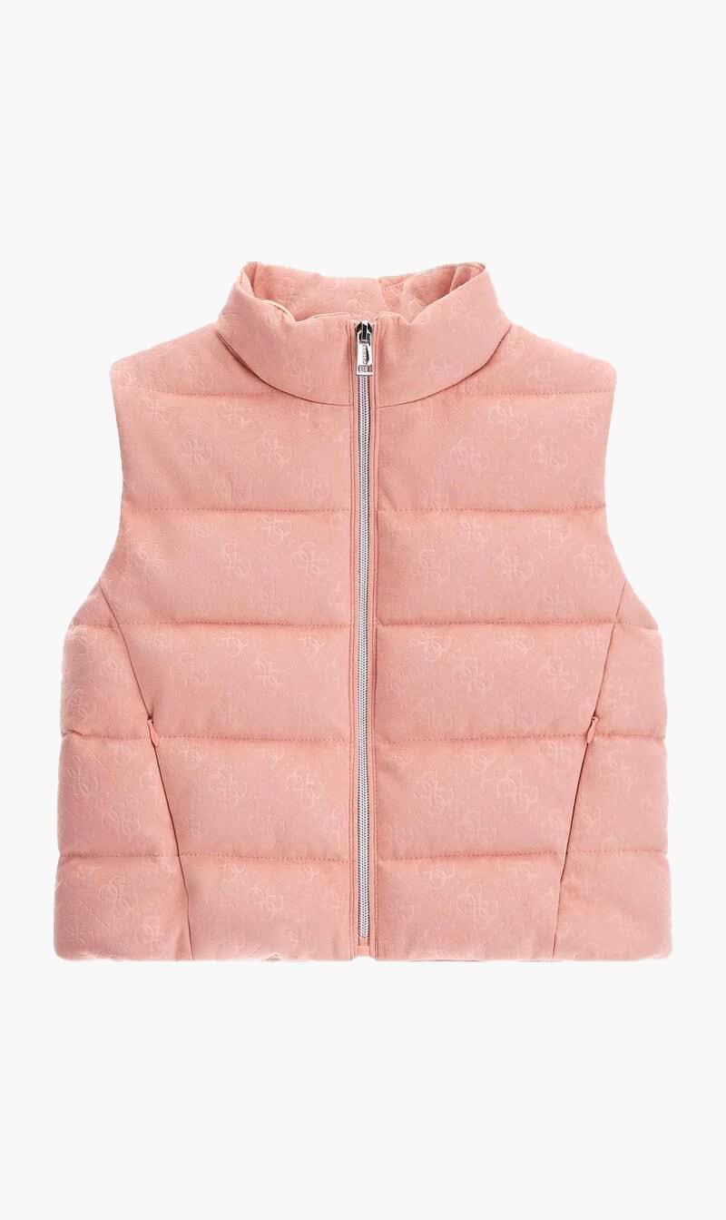 

Guess Pink Padded Vest_mini Me for Girls | The Deal Outlet