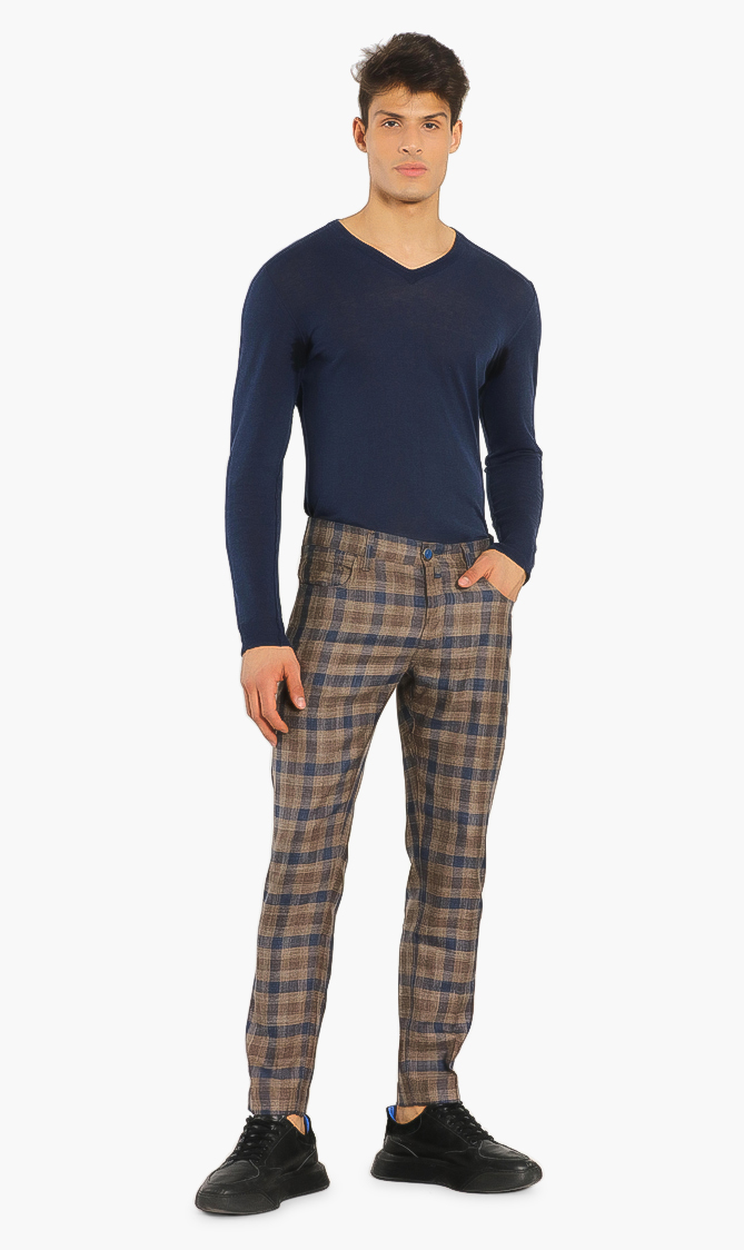 

Jacob Cohen Checkered Tailored Pants