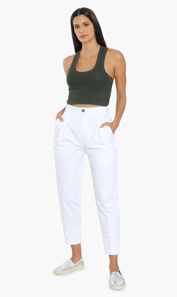 

Dsquared2 High-waist Cotton Pants