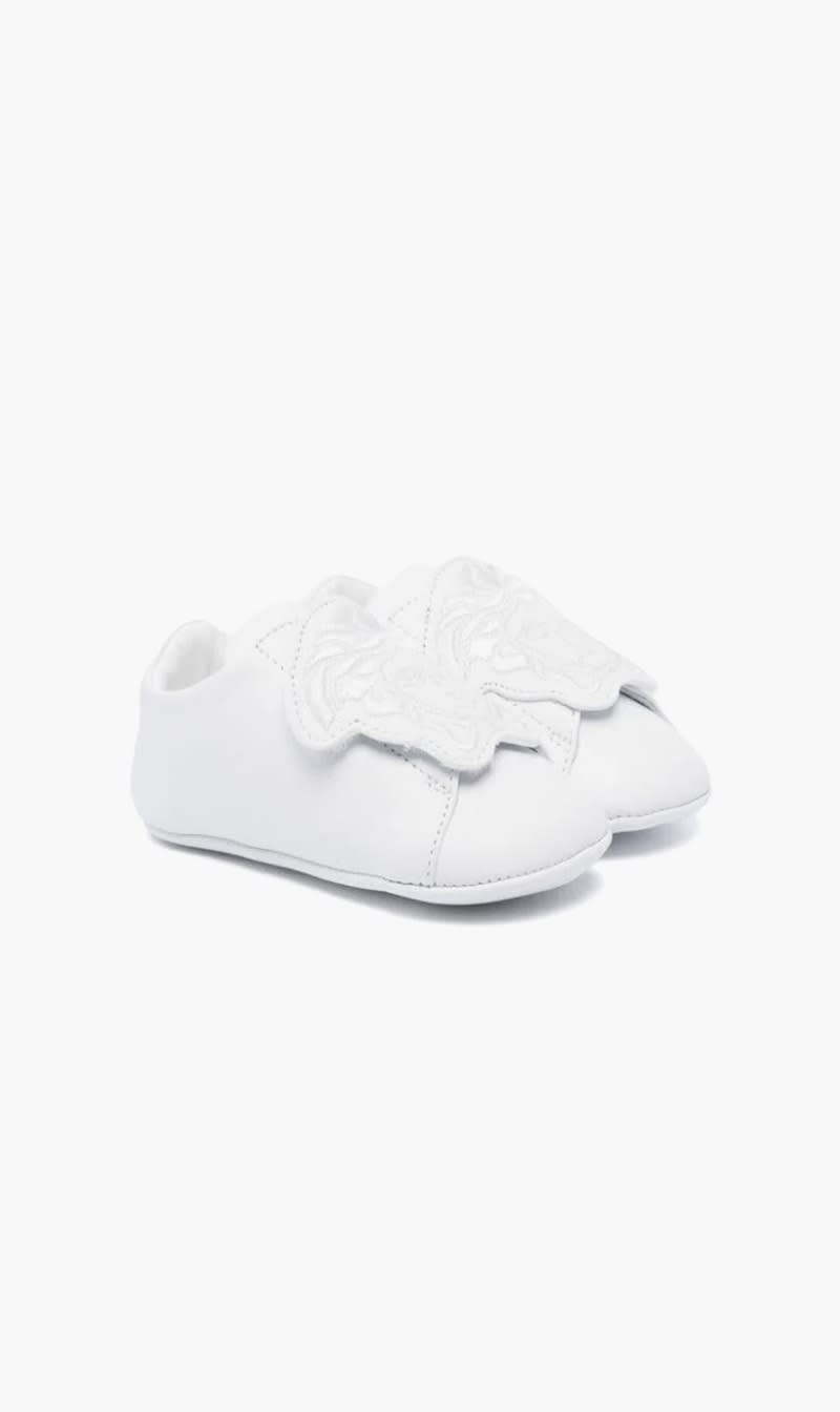 

Versace White Sneaker Lamb Leather | The Deal Outlet